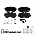 Bremsbelagsatz, Scheibenbremse 26407.190.2 Bremsbelagsatz, Scheibenbremse 26407.190.2