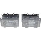 BOSCH Bremsbelagsatz, Scheibenbremse 0 986 424 640
