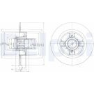 Bremsscheibe BG9029RS Bremsscheibe BG9029RS