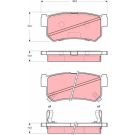 Bremsbelagsatz, Scheibenbremse GDB3382 Bremsbelagsatz, Scheibenbremse GDB3382