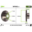 Valeo Bremsscheibe OptiDISC 187052