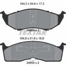 Bremsbelagsatz, Scheibenbremse 2495301 Bremsbelagsatz, Scheibenbremse 2495301