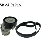 SKF Keilrippenriemensatz VKMA 31216
