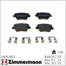 Bremsbelagsatz, Scheibenbremse 22675.155.2 Bremsbelagsatz, Scheibenbremse 22675.155.2