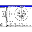 Bremsscheibe 24.0136-0124.1
