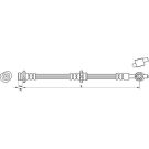 Metzger Bremsschlauch 4110387