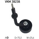 SKF Spannrolle, Keilrippenriemen VKM 38238