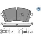 Bremsbelagsatz, Scheibenbremse 025 224 8517/PD Bremsbelagsatz, Scheibenbremse 025 224 8517/PD