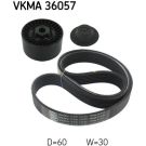 SKF Keilrippenriemensatz VKMA 36057