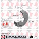 Zimmermann Bremstrommel Coat Z 430.1792.20