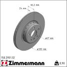 Zimmermann Bremsscheibe FORMULA F 150.2951.32