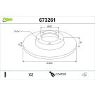 Bremsscheibe 673261