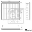 Luftfilter 196181 Luftfilter 196181
