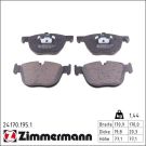 Zimmermann Bremsbelagsatz, Scheibenbremse 24170.195.1