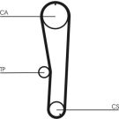 ContiTech Zahnriemen CT1072