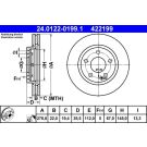 Bremsscheibe 24.0122-0199.1
