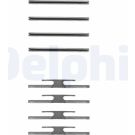 Delphi Zubehörsatz, Scheibenbremsbelag LX0055