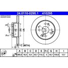 Bremsscheibe 24.0110-0295.1
