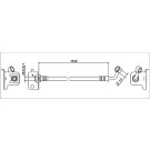 Metzger Bremsschlauch 4111567