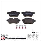 Zimmermann Bremsbelagsatz, Scheibenbremse 24559.180.1