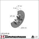 Bremsscheibe 470.5405.00 Bremsscheibe 470.5405.00