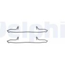 Delphi Zubehörsatz, Scheibenbremsbelag LX0223