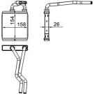 Mahle Wärmetauscher, Innenraumheizung BEHR AH 267 000S