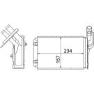 Mahle Wärmetauscher, Innenraumheizung BEHR AH 99 000S Mahle Wärmetauscher, Innenraumheizung BEHR AH 99 000S
