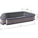 Filter, Innenraumluft LAK 176