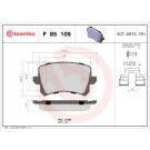 Brembo Bremsbelagsatz, Scheibenbremse PRIME LINE P 85 109