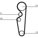 Zahnriemen CT729 Zahnriemen CT729