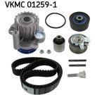 SKF Wasserpumpe + Zahnriemensatz VKMC 01259-1