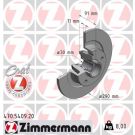 Zimmermann Bremsscheibe Coat Z 470.5409.20