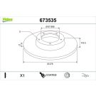 Bremsscheibe 673535