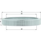 Knecht Luftfilter LX 58