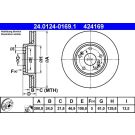 Bremsscheibe 24.0124-0169.1