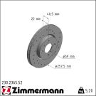 Bremsscheibe 230.2365.52