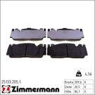 Zimmermann Bremsbelagsatz, Scheibenbremse 25133.205.1