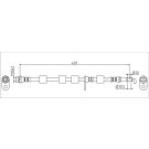 Metzger Bremsschlauch 4111556