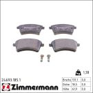 Zimmermann Bremsbelagsatz, Scheibenbremse 24693.185.1