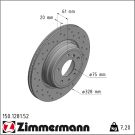 Zimmermann Bremsscheibe SPORT Z 150.1281.52