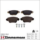Zimmermann Bremsbelagsatz, Scheibenbremse 23557.170.1