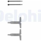 Delphi Zubehörsatz, Scheibenbremsbelag LX0312