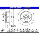 Bremsscheibe 24.0110-0384.1