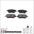 Zimmermann Bremsbelagsatz, Scheibenbremse 25134.170.1