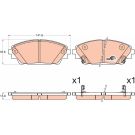 TRW Bremsbelagsatz, Scheibenbremse COTEC GDB3592