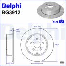 Bremsscheibe BG3912 Bremsscheibe BG3912
