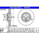 Bremsscheibe 24.0132-0167.1