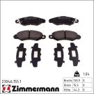 Zimmermann Bremsbelagsatz, Scheibenbremse 23046.155.1