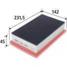 Valeo Luftfilter 585484